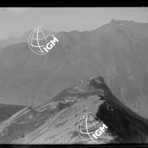 Fotografie della posizione del Forte del Turrà prese a diverse quote lungo la cresta del Mont Froid - LN00009469
