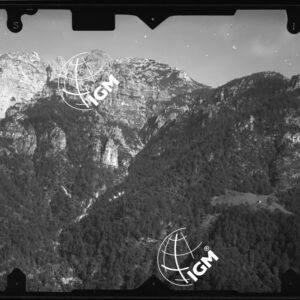 tavoletta di Dogna - rilievo stereofotogrammetrico  Stazione del Vualt - LN00010388