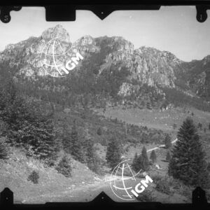 tavoletta di Dogna - rilievo stereofotogrammetrico  Stazione del Vualt - LN00010389