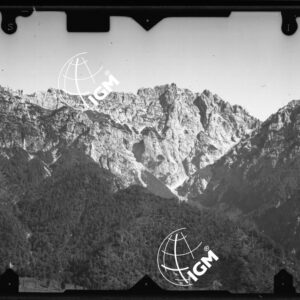 tavoletta di Dogna - rilievo stereofotogrammetrico  Stazione del Vualt - LN00010394