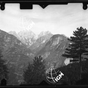 tavoletta di Dogna - rilievo stereofotogrammetrico  Stazione Resiutta - LN00010398