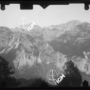 tavoletta di Dogna - rilievo stereofotogrammetrico  Stazione Monticello - LN00010401