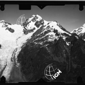 Val Veni -  panorama da Aig. Glacier a M. Bianco  - località presa M. Fortin - LN00010713