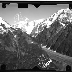 Val Veni -  panorama da Aig. Glacier a M. Bianco  - località presa M. Fortin - LN00010715