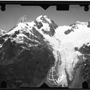 Val Veni -  panorama da Aig. Glacier a M. Bianco  - località presa M. Fortin - LN00010716