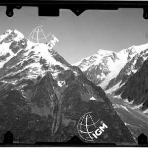 Val Veni -  panorama da Aig. Glacier a M. Bianco  - località presa M. Fortin - LN00010719
