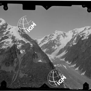 Val Veni -  panorama da Aig. Glacier a M. Bianco  - località presa M. Fortin - LN00010722
