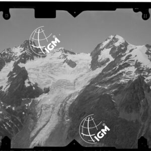 Val Veni -  panorama da Aig. Glacier a M. Bianco  - località presa M. Fortin - LN00010723