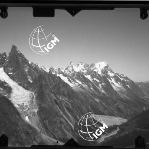 Val Veni -  panorama da Aig. Glacier a M. Bianco  - località presa M. Fortin - LN00010727