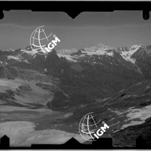 Val di Rhemes panorama Becca Tremeleina Invergnan - località presa Punta Paletta (staz.III) Punta Basci (staz. IV) - LN00010903