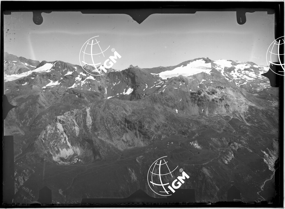 Val di Rhemes panorama Basci Tout Blanc - località presa Est Ghiacciaio Traversiére - LN00010911