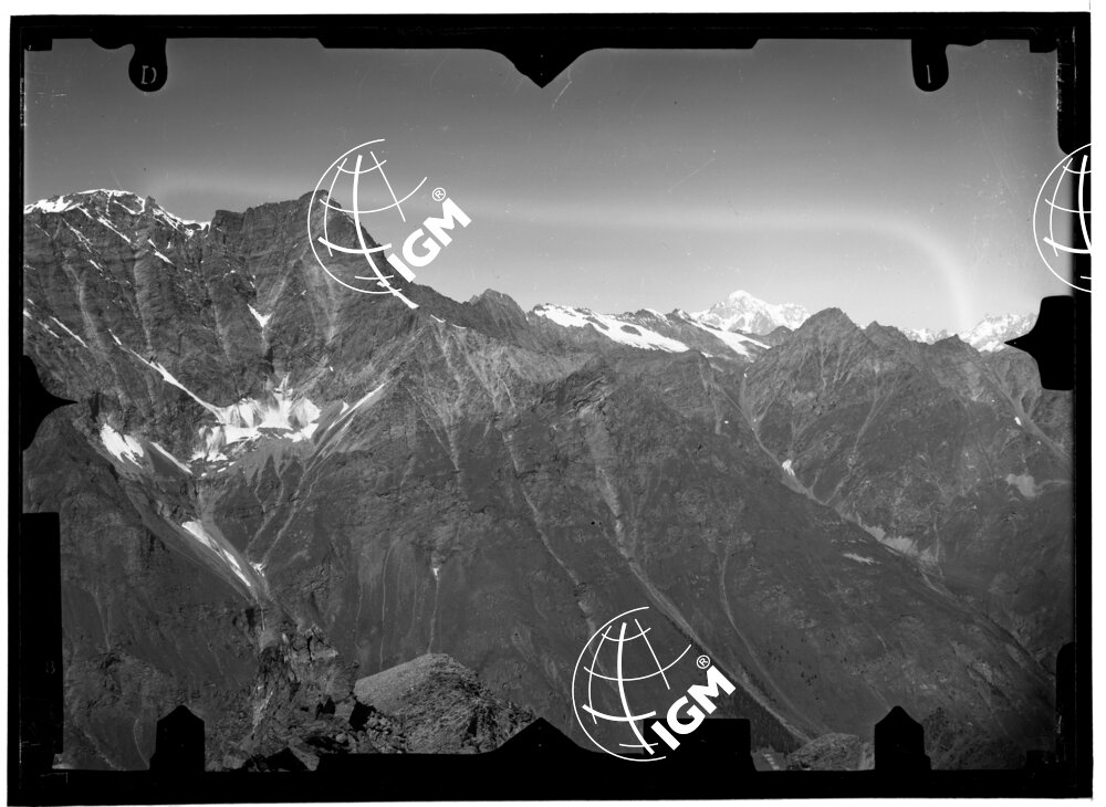 Val di Rhemes panorama da Bassac Doré a Becca di Tei - località presa Becca Trambeine - LN00010934