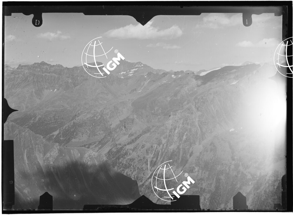 Val di Rhemes panorama da Roletta a Tout Blanc - località presa S. Comba dei Fos - LN00010945