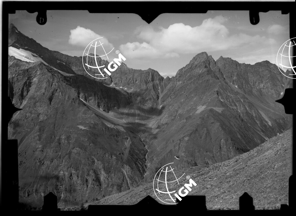 Val di Rhemes panorama da Traversiére a Becca Tei - località presa N. Alpe di Sort - LN00010949
