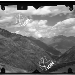 Valnontey - panorama da Le Ragers dell'Herbetet alla Morena del Ghiacciaio della Tribolazione località di presa Ghiacciaio di Gran Croux - LN00010989