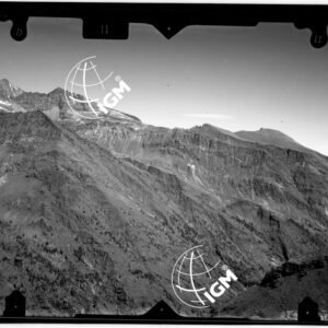 Valnontey - panorama da Gran Paradiso fino al Ghiacciaio Gran Val  località di presa ad Est di Le Money sulla morena del Ghiacciaio Paté - LN00011002