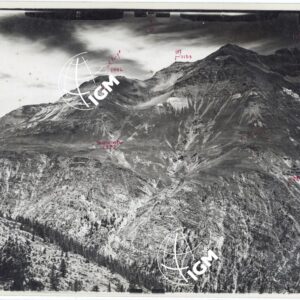 Rilievi al Gran Paradiso - Valle di Cogne - panorama da Punta Campé a Penne Blanche località di presa ovest Testa Gailles - FT00002125