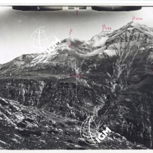 Rilievi al Gran Paradiso - Valle di Cogne - panorama da Punta Campé a Penne Blanche località di presa ovest Testa Gailles - FT00002128