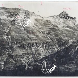 Rilievi al Gran Paradiso - Valle di Cogne - panorama da Punta Campé a Penne Blanche località di presa ovest Testa Gailles - FT00002129