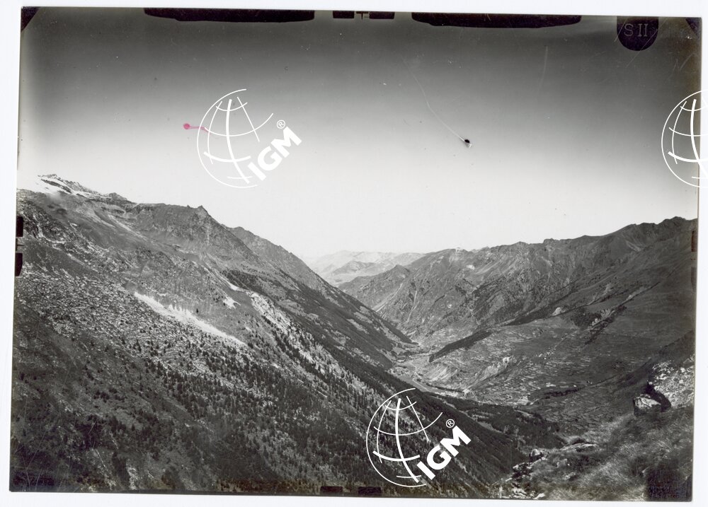 Rilievi al Gran Paradiso - Valle di Valeille - panorama da Punta Fenilia a Punta Valmiana località di presa pendici ovest Punta Rossini - FT00002147