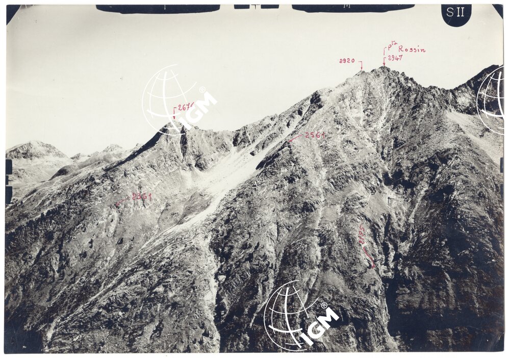 Rilievi al Gran Paradiso - Valle di Valeille - Punta del Rossini località di presa pendici est Punta Fenilia - FT00002148