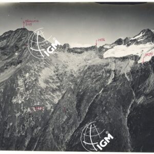 Rilievi al Gran Paradiso - Valle di Valeille - panorama da Punta della Cesera a Colle dell'Arolla gr. Arolla - località di presa est Punta Valmiana - FT00002153