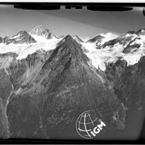 Rilievi al Gran Paradiso - Valle di Valeille - panorama da Punta della Cesera a Colle dell'Arolla gr. Arolla - località di presa est Punta Valmiana - LN00011066