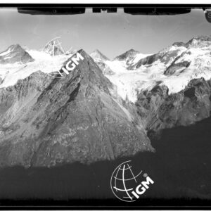 Rilievi al Gran Paradiso - Valle di Valeille - panorama da Punta della Cesera a Colle dell'Arolla gr. Arolla - località di presa est Punta Valmiana - LN00011069