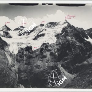 Rilievi al Gran Paradiso - Valle di Valeille - panorama da Gr. Arolla  Mondeso di Forzo a Punta Sengie- località di presa Pendici Valmiana - FT00002159