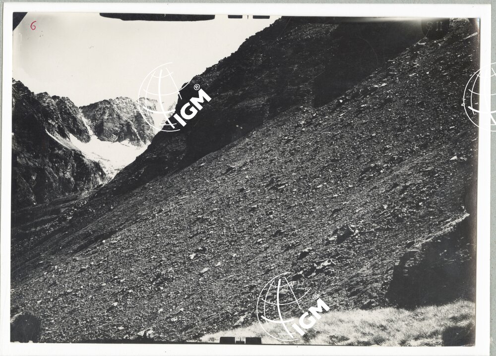 Rilievi al Gran Paradiso - Valle di Valeille - panorama da Gr. Arolla Mondeso di Forzo a Punta Sengie- località di presa Pendici Valmiana - FT00002164