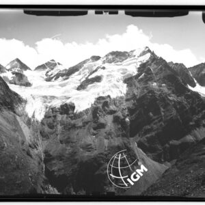 Rilievi al Gran Paradiso - Valle di Valeille - panorama da Gr. Arolla  Mondeso di Forzo a Punta Sengie- località di presa Pendici Valmiana - LN00011070