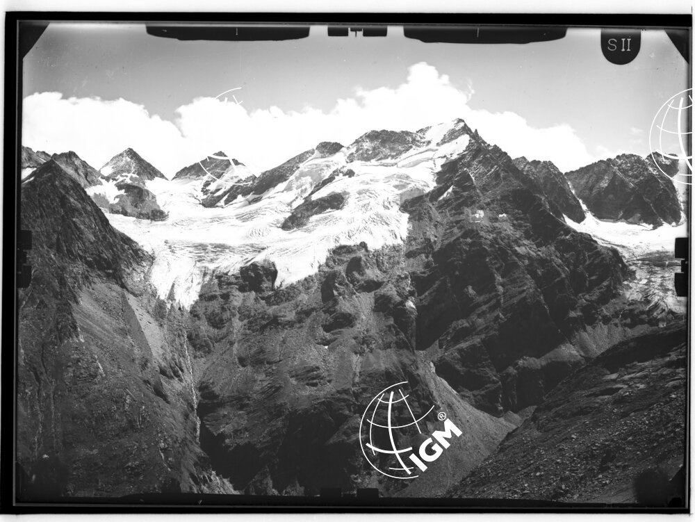 Rilievi al Gran Paradiso - Valle di Valeille - panorama da Gr. Arolla Mondeso di Forzo a Punta Sengie- località di presa Pendici Valmiana - LN00011070