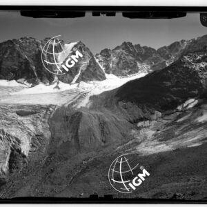 Rilievi al Gran Paradiso - Valle di Valeille - panorama da Gr. Arolla  Mondeso di Forzo a Punta Sengie- località di presa Cime Costone Punta Patù - LN00011076