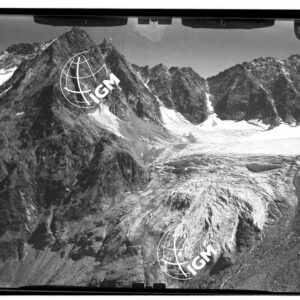 Rilievi al Gran Paradiso - Valle di Valeille - panorama da Gr. Arolla  Mondeso di Forzo a Punta Sengie- località di presa Cime Costone Punta Patù - LN00011077