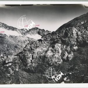 Rilievi al Gran Paradiso - Valle di Bardoney - panorama da Punta Acque Rosse a Torre di Lavino - località di presa Punta del Rossini - FT00002178