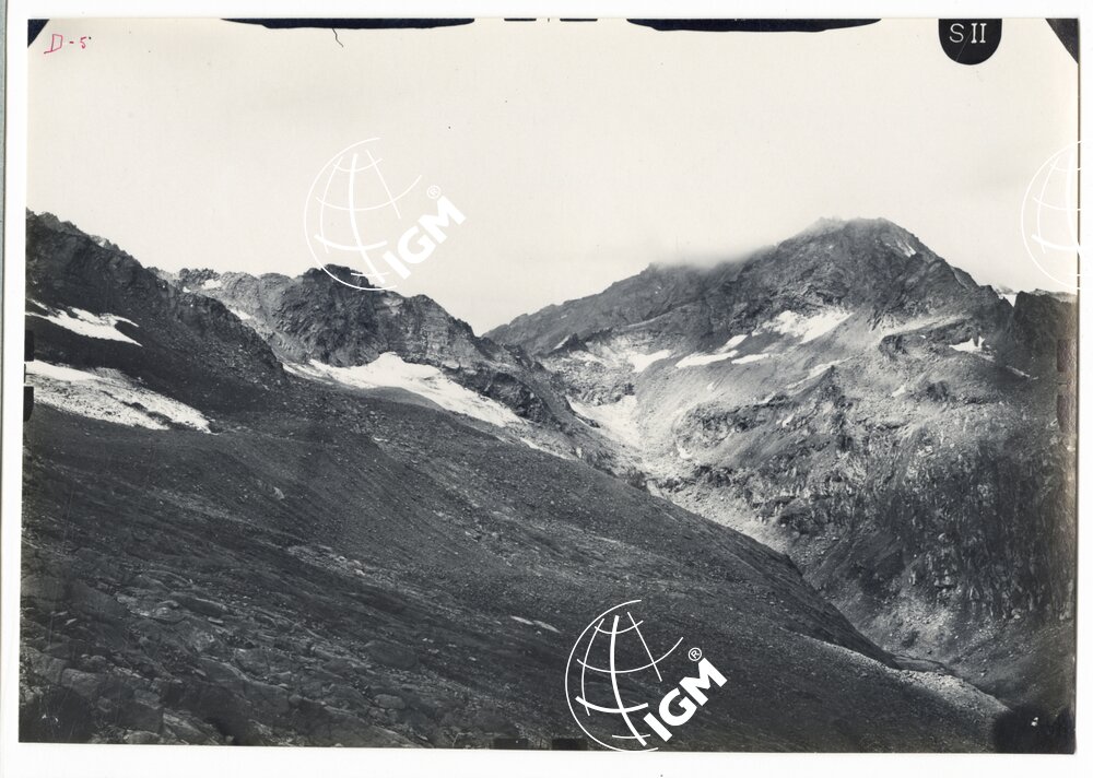 Rilievi al Gran Paradiso - Valle di Bardoney - panorama da Gr. Arolla a P.ta della Casera - località di presa Acque Rosse - FT00002183