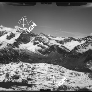 Rilievi al Gran Paradiso - Valle dell'Orco - Val Savaranche  - panorama da Gran Cacor a Ghiacciaio della Losa a Gran Vandola - località di presa Cresta sud del Nivolé - LN00011108