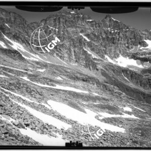 Rilievi al Gran Paradiso - Vallone del Piantonetto - di Noaschetta - Ciamausseretto - Vallone del Roc (Ceresole Reale) - panorama dal Cianfaron alla Punta Ciamausseretto - località di presa dalle Pendici E. P. Curmon - LN00011218