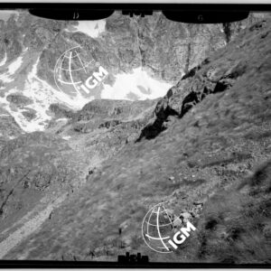 Rilievi al Gran Paradiso - Vallone del Piantonetto - di Noaschetta - Ciamausseretto - Vallone del Roc (Ceresole Reale) - panorama dal Cormaon a Cima Bruil - località di presa a N. E. delle A. di Breuil - LN00011224