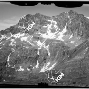 Rilievi al Gran Paradiso - Vallone del Piantonetto - di Noaschetta - Ciamausseretto - Vallone del Roc (Ceresole Reale) - panorama dal Cormaon a Cima Bruil - località di presa a N. E. delle A. di Breuil - LN00011226