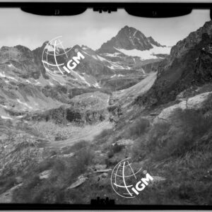 Rilievi al Gran Paradiso - Vallone del Piantonetto - di Noaschetta - Ciamausseretto - Vallone di Ciamausseretto (Ceresole Reale) - panorama dalla A. Cianfaron a Punta Ciamausseretto - località di presa S. di Becco dell' Alpetta - LN00011236