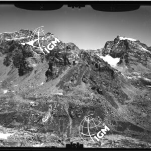 Rilievi al Gran Paradiso - Vallone di Goi - Gias - Losa -  Noaschetta  panorama dalla Becca di Monterre alla Becca di Tribolazione  - località di presa presso la Becca del Ges - LN00011255