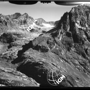 Rilievi al Gran Paradiso - Vallone di Goi - Gias - Losa -  Noaschetta  panorama dalla Becca di Monteorvé al colle di Gran Croux - località di presa M. Castello - LN00011268