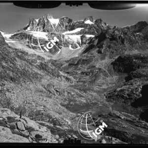 Rilievi al Gran Paradiso - Vallone di Goi - Gias - Losa -  Noaschetta  panorama dalla Becca di Monteorvé al colle di Gran Croux - località di presa M. Castello - LN00011269