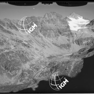 Rilievi al Gran Paradiso - Vallone di Goi - Gias - Losa -  Noaschetta  panorama dalla Bocchetta di Ges al Gran Paradiso - località di presa a E. da A  Bruna - LN00011275