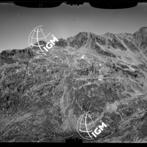 Rilievi al Gran Paradiso - Vallone di Goi - Gias - Losa -  Noaschetta  panorama dalla Bocchetta di Ges al Gran Paradiso - località di presa a E. da A  Bruna - LN00011281