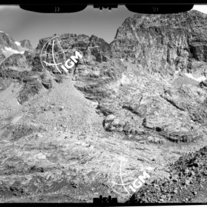 Rilievi al Gran Paradiso - Vallone di Goi - Gias - Losa - Noaschetta panorama dal Ciafaron alle Pendici della Bocca di Ges al Gran Paradiso - località di presa presso il Colle di Noaschetta - LN00011285