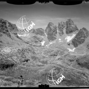 Rilievi al Gran Paradiso - Vallone di Goi - Gias - Losa - Noaschetta panorama dal Colle del Gran Corno al Becco delle Tribolazioni - località di presa N. di A. G. Motta - LN00011292