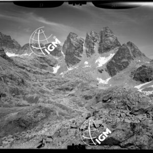 Rilievi al Gran Paradiso - Vallone di Goi - Gias - Losa - Noaschetta panorama dal Colle del Gran Corno al Becco delle Tribolazioni - località di presa N. di A. G. Motta - LN00011295