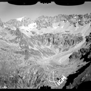 Rilievi al Gran Paradiso - Vallone di Piantonetto (Fognolosa) - (Gran S. Pietro) - panorama dal Gran Carro al Gran S. Pietro - località di presa a W. sulle Pendici di Cialma Nuova - LN00011311